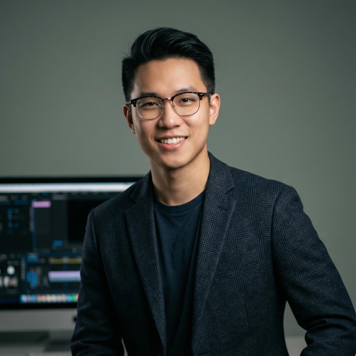 撸撸社剪辑师陈浩然